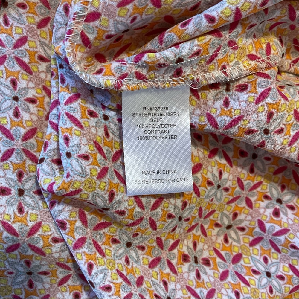 DR2 Sleeveless Blouse Size Large - Picture 6 of 7